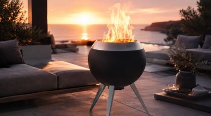 Brasero höfats moon 55 pied haut chez Barbecue and co_6